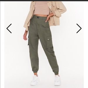 Nasty Gal military Cargo Pants